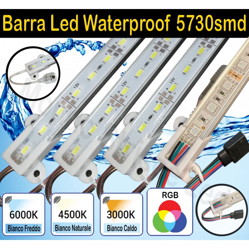 Professione Led - STRISCIA LED RGB+Bianco Dinamico 180 LED/Mt IP20- PCB 12mm